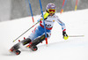 Michaela Kirchgasser of Austria skiing in first run of women slalom race of FIS Alpine skiing World Championships in Schladming, Austria. Women slalom race of FIS Alpine skiing World championships Schladming 2013, was held in Schladming, Austria, on Saturday, 16th of February 2013.
