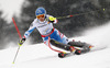 Marlies Schild of Austria skiing in first run of women slalom race of FIS Alpine skiing World Championships in Schladming, Austria. Women slalom race of FIS Alpine skiing World championships Schladming 2013, was held in Schladming, Austria, on Saturday, 16th of February 2013.
