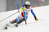 Wendy Holdener of Switzerland skiing in first run of women slalom race of FIS Alpine skiing World Championships in Schladming, Austria. Women slalom race of FIS Alpine skiing World championships Schladming 2013, was held in Schladming, Austria, on Saturday, 16th of February 2013.
