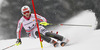 Christina Geiger of Germany skiing in first run of women slalom race of FIS Alpine skiing World Championships in Schladming, Austria. Women slalom race of FIS Alpine skiing World championships Schladming 2013, was held in Schladming, Austria, on Saturday, 16th of February 2013.
