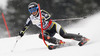 Mona Loeseth of Norway skiing in first run of women slalom race of FIS Alpine skiing World Championships in Schladming, Austria. Women slalom race of FIS Alpine skiing World championships Schladming 2013, was held in Schladming, Austria, on Saturday, 16th of February 2013.
