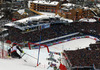 Winner and new women slalom World Champion Mikaela Shiffrin of USA skiing in second run of women slalom race of FIS Alpine skiing World Championships in Schladming, Austria. Women slalom race of FIS Alpine skiing World championships Schladming 2013, was held in Schladming, Austria, on Saturday, 16th of February 2013.
