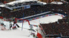 Winner and new women slalom World Champion Mikaela Shiffrin of USA skiing in second run of women slalom race of FIS Alpine skiing World Championships in Schladming, Austria. Women slalom race of FIS Alpine skiing World championships Schladming 2013, was held in Schladming, Austria, on Saturday, 16th of February 2013.
