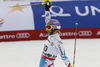 Second placed Michaela Kirchgasser of Austria reacts in finish of second run of women slalom race of FIS Alpine skiing World Championships in Schladming, Austria. Women slalom race of FIS Alpine skiing World championships Schladming 2013, was held in Schladming, Austria, on Saturday, 16th of February 2013.
