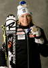 Third placed Frida Hansdotter of Sweden poses with her medal won in women slalom race of FIS Alpine skiing World Championships in Schladming, Austria. Women slalom race of FIS Alpine skiing World championships Schladming 2013, was held in Schladming, Austria, on Saturday, 16th of February 2013.
