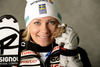Third placed Frida Hansdotter of Sweden poses with her medal won in women slalom race of FIS Alpine skiing World Championships in Schladming, Austria. Women slalom race of FIS Alpine skiing World championships Schladming 2013, was held in Schladming, Austria, on Saturday, 16th of February 2013.
