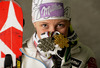 Second placed Michaela Kirchgasser of Austria poses with her medal won in women slalom race of FIS Alpine skiing World Championships in Schladming, Austria. Women slalom race of FIS Alpine skiing World championships Schladming 2013, was held in Schladming, Austria, on Saturday, 16th of February 2013.
