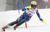 Frida Hansdotter of Sweden skiing in first run of women slalom race of FIS Alpine skiing World Championships in Schladming, Austria. Women slalom race of FIS Alpine skiing World championships Schladming 2013, was held in Schladming, Austria, on Saturday, 16th of February 2013.
