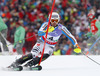 Fritz Dopfer of Germany skiing in first run of men slalom race of FIS Alpine skiing World Championships in Schladming, Austria. Men slalom race of FIS Alpine skiing World championships Schladming 2013, was held in Schladming, Austria, on Sunday, 17th of February 2013.
