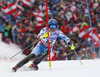 Benjamin Raich of Austria skiing in first run of men slalom race of FIS Alpine skiing World Championships in Schladming, Austria. Men slalom race of FIS Alpine skiing World championships Schladming 2013, was held in Schladming, Austria, on Sunday, 17th of February 2013.
