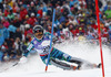 Leif Kristian Haugen of Norway skiing in first run of men slalom race of FIS Alpine skiing World Championships in Schladming, Austria. Men slalom race of FIS Alpine skiing World championships Schladming 2013, was held in Schladming, Austria, on Sunday, 17th of February 2013.
