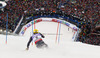 Fifth placed Ivica Kostelic of Croatia skiing in second run of men slalom race of FIS Alpine skiing World Championships in Schladming, Austria. Men slalom race of FIS Alpine skiing World championships Schladming 2013, was held in Schladming, Austria, on Sunday, 17th of February 2013.
