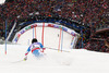 Third placed Mario Matt of Austria skiing in second run of men slalom race of FIS Alpine skiing World Championships in Schladming, Austria. Men slalom race of FIS Alpine skiing World championships Schladming 2013, was held in Schladming, Austria, on Sunday, 17th of February 2013.
