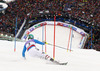 Second placed Felix Neureuther of Germany skiing in second run of men slalom race of FIS Alpine skiing World Championships in Schladming, Austria. Men slalom race of FIS Alpine skiing World championships Schladming 2013, was held in Schladming, Austria, on Sunday, 17th of February 2013.
