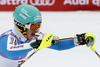 Second placed Felix Neureuther of Germany reacts in finish of second run of men slalom race of FIS Alpine skiing World Championships in Schladming, Austria. Men slalom race of FIS Alpine skiing World championships Schladming 2013, was held in Schladming, Austria, on Sunday, 17th of February 2013.
