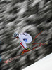Werner Heel of Italy skiing in second training for men downhill race of FIS Alpine skiing World Cup in Garmisch-Partenkirchen, Germany. Second training for men downhill race of FIS Alpine skiing World Cup in Garmisch-Partenkirchen, Germany, was held on Friday, 22nd of February 2013.
