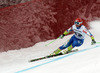 Andrej Sporn of Slovenia skiing in second training for men downhill race of FIS Alpine skiing World Cup in Garmisch-Partenkirchen, Germany. Second training for men downhill race of FIS Alpine skiing World Cup in Garmisch-Partenkirchen, Germany, was held on Friday, 22nd of February 2013.

