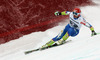 Andrej Sporn of Slovenia skiing in second training for men downhill race of FIS Alpine skiing World Cup in Garmisch-Partenkirchen, Germany. Second training for men downhill race of FIS Alpine skiing World Cup in Garmisch-Partenkirchen, Germany, was held on Friday, 22nd of February 2013.
