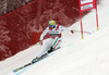 Dominik Paris of Italy skiing in second training for men downhill race of FIS Alpine skiing World Cup in Garmisch-Partenkirchen, Germany. Second training for men downhill race of FIS Alpine skiing World Cup in Garmisch-Partenkirchen, Germany, was held on Friday, 22nd of February 2013.
