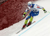 Rok Perko of Slovenia skiing in second training for men downhill race of FIS Alpine skiing World Cup in Garmisch-Partenkirchen, Germany. Second training for men downhill race of FIS Alpine skiing World Cup in Garmisch-Partenkirchen, Germany, was held on Friday, 22nd of February 2013.

