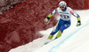Bostjan Kline of Slovenia skiing in second training for men downhill race of FIS Alpine skiing World Cup in Garmisch-Partenkirchen, Germany. Second training for men downhill race of FIS Alpine skiing World Cup in Garmisch-Partenkirchen, Germany, was held on Friday, 22nd of February 2013.
