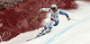 Sandro Viletta of Switzerland skiing in second training for men downhill race of FIS Alpine skiing World Cup in Garmisch-Partenkirchen, Germany. Second training for men downhill race of FIS Alpine skiing World Cup in Garmisch-Partenkirchen, Germany, was held on Friday, 22nd of February 2013.
