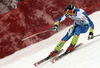 Klemen Kosi of Slovenia skiing in second training for men downhill race of FIS Alpine skiing World Cup in Garmisch-Partenkirchen, Germany. Second training for men downhill race of FIS Alpine skiing World Cup in Garmisch-Partenkirchen, Germany, was held on Friday, 22nd of February 2013.
