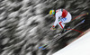Dominik Paris of Italy skiing in second training for men downhill race of FIS Alpine skiing World Cup in Garmisch-Partenkirchen, Germany. Second training for men downhill race of FIS Alpine skiing World Cup in Garmisch-Partenkirchen, Germany, was held on Friday, 22nd of February 2013.
