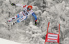 Patrick Kueng of Switzerland skiing in men downhill race of FIS Alpine skiing World Cup in Garmisch-Partenkirchen, Germany. Men downhill race of FIS Alpine skiing World Cup in Garmisch-Partenkirchen, Germany, was held on Saturday, 23rd of February 2013.
