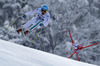 Winner Christof Innerhofer of Italy skiing in men downhill race of FIS Alpine skiing World Cup in Garmisch-Partenkirchen, Germany. Men downhill race of FIS Alpine skiing World Cup in Garmisch-Partenkirchen, Germany, was held on Saturday, 23rd of February 2013.
