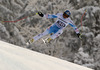 Second placed Georg Streitberger of Austria skiing in men downhill race of FIS Alpine skiing World Cup in Garmisch-Partenkirchen, Germany. Men downhill race of FIS Alpine skiing World Cup in Garmisch-Partenkirchen, Germany, was held on Saturday, 23rd of February 2013.

