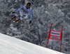 Philipp Zepnik of Germany skiing in men downhill race of FIS Alpine skiing World Cup in Garmisch-Partenkirchen, Germany. Men downhill race of FIS Alpine skiing World Cup in Garmisch-Partenkirchen, Germany, was held on Saturday, 23rd of February 2013.
