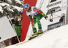 Marcus Sandell of Finland on start of the first run of men giant slalom race of FIS Alpine skiing World Cup in Garmisch-Partenkirchen, Germany. Men giant slalom race of FIS Alpine skiing World Cup in Garmisch-Partenkirchen, Germany, was held on Sunday, 24th of February 2013.
