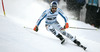 Fritz Dopfer of Germany skiing in first run of men giant slalom race of FIS Alpine skiing World Cup in Garmisch-Partenkirchen, Germany. Men giant slalom race of FIS Alpine skiing World Cup in Garmisch-Partenkirchen, Germany, was held on Sunday, 24th of February 2013.
