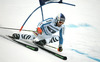 Fritz Dopfer of Germany skiing in first run of men giant slalom race of FIS Alpine skiing World Cup in Garmisch-Partenkirchen, Germany. Men giant slalom race of FIS Alpine skiing World Cup in Garmisch-Partenkirchen, Germany, was held on Sunday, 24th of February 2013.
