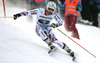 Alexis Pinturault of France skiing in first run of men giant slalom race of FIS Alpine skiing World Cup in Garmisch-Partenkirchen, Germany. Men giant slalom race of FIS Alpine skiing World Cup in Garmisch-Partenkirchen, Germany, was held on Sunday, 24th of February 2013.

