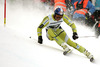 Aksel Lund Svindal of Norway skiing in first run of men giant slalom race of FIS Alpine skiing World Cup in Garmisch-Partenkirchen, Germany. Men giant slalom race of FIS Alpine skiing World Cup in Garmisch-Partenkirchen, Germany, was held on Sunday, 24th of February 2013.
