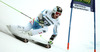 Hannes Reichelt of Austria skiing in first run of men giant slalom race of FIS Alpine skiing World Cup in Garmisch-Partenkirchen, Germany. Men giant slalom race of FIS Alpine skiing World Cup in Garmisch-Partenkirchen, Germany, was held on Sunday, 24th of February 2013.
