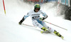 Philipp Schoerghofer of Austria skiing in first run of men giant slalom race of FIS Alpine skiing World Cup in Garmisch-Partenkirchen, Germany. Men giant slalom race of FIS Alpine skiing World Cup in Garmisch-Partenkirchen, Germany, was held on Sunday, 24th of February 2013.

