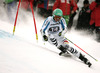 Felix Neureuther of Germany skiing in first run of men giant slalom race of FIS Alpine skiing World Cup in Garmisch-Partenkirchen, Germany. Men giant slalom race of FIS Alpine skiing World Cup in Garmisch-Partenkirchen, Germany, was held on Sunday, 24th of February 2013.
