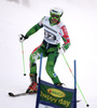 Victor Malmstrom of Finland skiing in first run of men giant slalom race of FIS Alpine skiing World Cup in Garmisch-Partenkirchen, Germany. Men giant slalom race of FIS Alpine skiing World Cup in Garmisch-Partenkirchen, Germany, was held on Sunday, 24th of February 2013.
