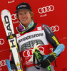 Third placed Ted Ligety of USA celebrates his medal won in men giant slalom race of FIS Alpine skiing World Cup in Garmisch-Partenkirchen, Germany. Men giant slalom race of FIS Alpine skiing World Cup in Garmisch-Partenkirchen, Germany, was held on Sunday, 24th of February 2013.
