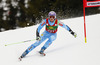Tina Maze of Slovenia skiing in first run of women giant slalom race of FIS Alpine skiing World Cup in Ofterschwang, Germany. Women giant slalom race of FIS Alpine skiing World Cup in Ofterschwang, Germany, was held on Saturday, 9th of March 2013.
