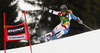 Lara Gut of Switzerland skiing in first run of women giant slalom race of FIS Alpine skiing World Cup in Ofterschwang, Germany. Women giant slalom race of FIS Alpine skiing World Cup in Ofterschwang, Germany, was held on Saturday, 9th of March 2013.

