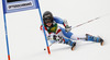 Lara Gut of Switzerland skiing in first run of women giant slalom race of FIS Alpine skiing World Cup in Ofterschwang, Germany. Women giant slalom race of FIS Alpine skiing World Cup in Ofterschwang, Germany, was held on Saturday, 9th of March 2013.
