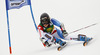 Lara Gut of Switzerland skiing in first run of women giant slalom race of FIS Alpine skiing World Cup in Ofterschwang, Germany. Women giant slalom race of FIS Alpine skiing World Cup in Ofterschwang, Germany, was held on Saturday, 9th of March 2013.
