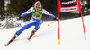 Anemone Marmottan of France skiing in first run of women giant slalom race of FIS Alpine skiing World Cup in Ofterschwang, Germany. Women giant slalom race of FIS Alpine skiing World Cup in Ofterschwang, Germany, was held on Saturday, 9th of March 2013.
