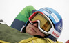 Tanja Poutiainen of Finland is being take away by medics after crashing and getting injured in the first run of women giant slalom race of FIS Alpine skiing World Cup in Ofterschwang, Germany. Women giant slalom race of FIS Alpine skiing World Cup in Ofterschwang, Germany, was held on Saturday, 9th of March 2013.
