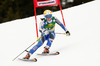 Maria Pietilae-Holmner of Sweden skiing in first run of women giant slalom race of FIS Alpine skiing World Cup in Ofterschwang, Germany. Women giant slalom race of FIS Alpine skiing World Cup in Ofterschwang, Germany, was held on Saturday, 9th of March 2013.
