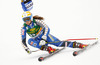 Sara Hector of Sweden skiing in first run of women giant slalom race of FIS Alpine skiing World Cup in Ofterschwang, Germany. Women giant slalom race of FIS Alpine skiing World Cup in Ofterschwang, Germany, was held on Saturday, 9th of March 2013.
